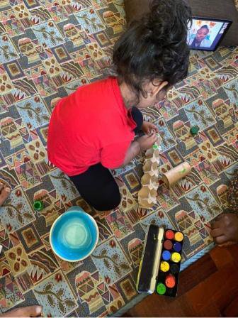 Sanvi Caterpillar activity.jpg